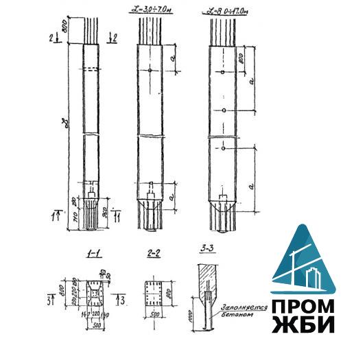 Стойка устоя СТ.5.8.90.6