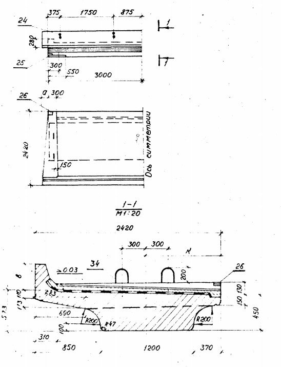 Балка ребристая БП60-М1 АIII Серия 3.501.1-146