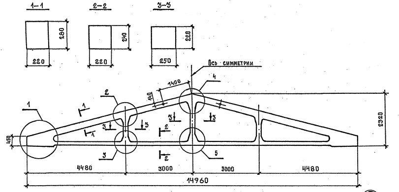 Ферма 1ФТ15-4АV Серия 1.063.1-4