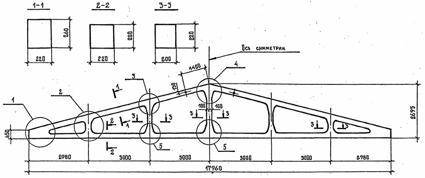 Ферма 1ФТ18-2АIV Серия 1.063.1-4