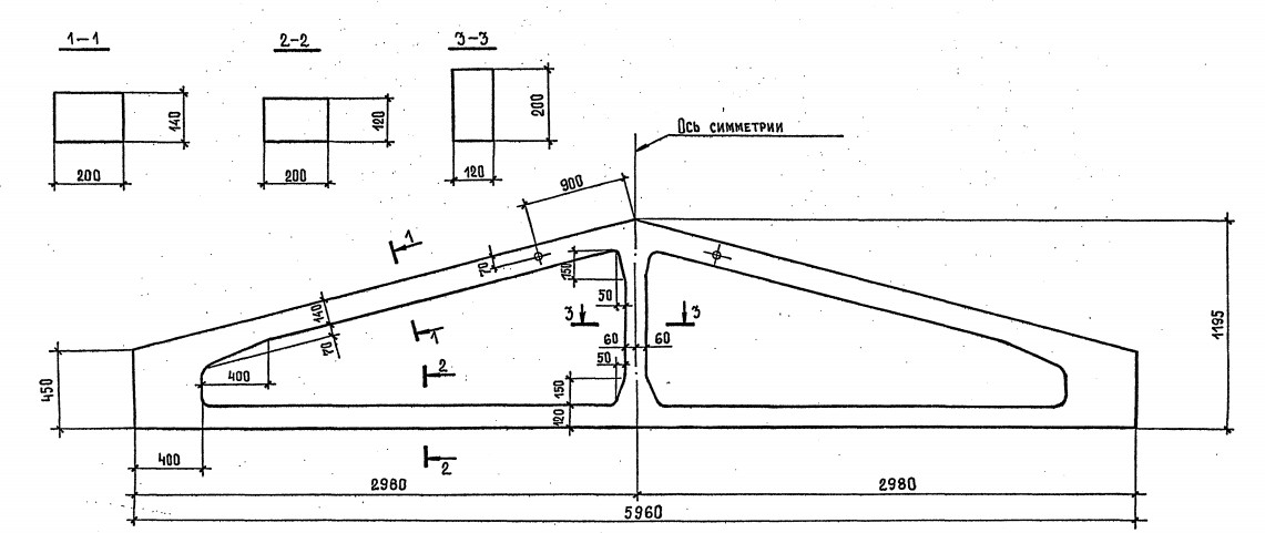 Ферма 1ФТ6-1АIII Серия 1.063.1-4