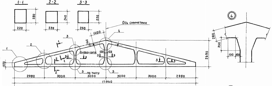 Ферма 2ФТ18-5АIVтн Серия 1.063.1-1