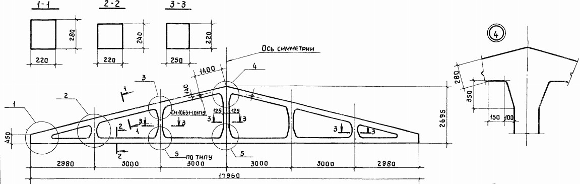 Ферма 2ФТ18-4АVт Серия 1.063.1-1