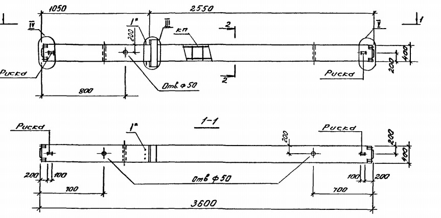 Колонна 1КСД 36-136 Серия 1.020.1-4