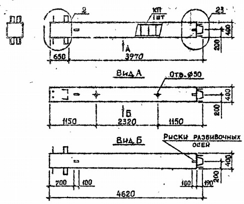 Колонна 1КВ 48.46-2-с Серия 1.020.1-2с/89