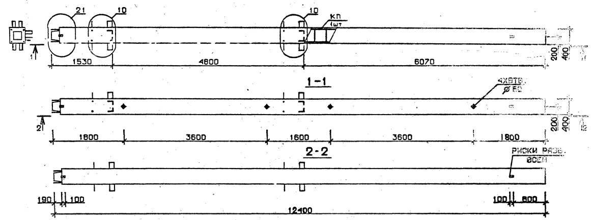 Колонна 3КН 48.124-7-с Серия 1.020.1-2с/89