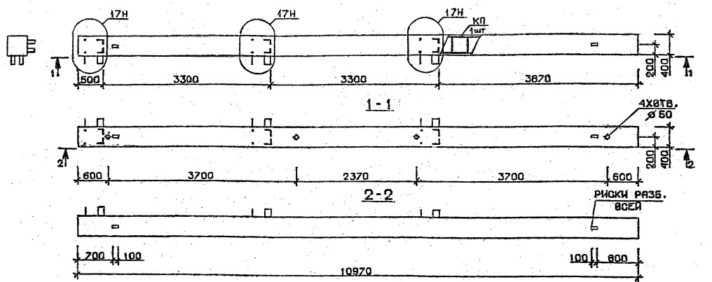 Колонна 5КБ 33.110-4-н Серия 1.020.1-2с/89