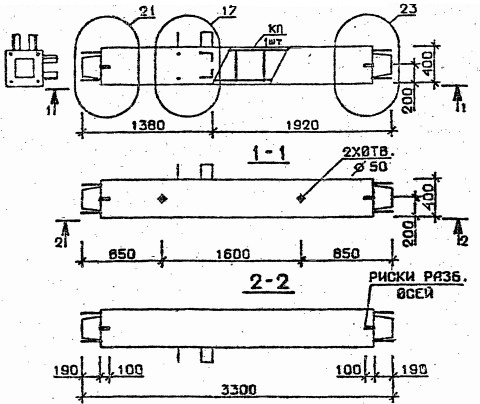 Колонна 5КС 33.33-3-с Серия 1.020.1-2с/89