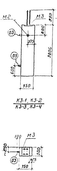 Колонна К3-2 Серия У 01-01