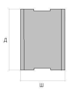 Крышка лотка КЛ-150-55-10 (Л-300)