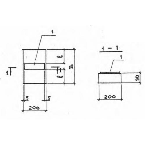 Опорная подушка ОП-1 Серия 3.006.1-2/82