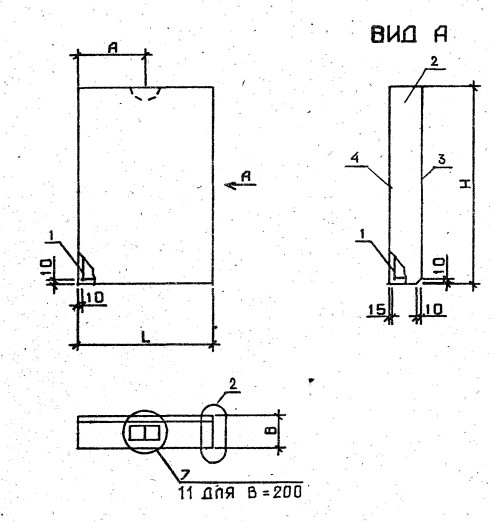 Панель 2ПС 9,3-12-3,0-Л Серия 1.030.1-1