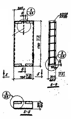 Панель ПСЛ 40-2-1,8-0,75 Серия СТ 02-31