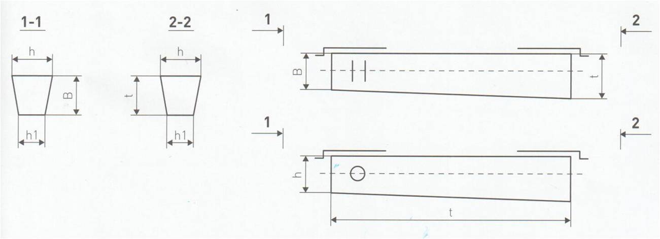 Стойка вибрированная железобетонная СВ 110-3.5 IV-2